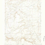 United States Geological Survey Antelope Knoll, WY (1964, 24000-Scale) digital map