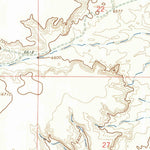United States Geological Survey Antelope Knoll, WY (1964, 24000-Scale) digital map