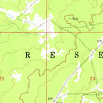 United States Geological Survey Antelope Lake, AZ (1971, 24000-Scale) digital map