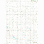 United States Geological Survey Antelope Lake, MT (1987, 24000-Scale) digital map