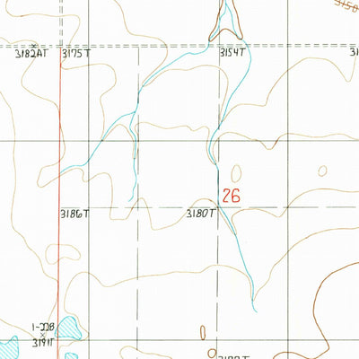 United States Geological Survey Antelope Lake, MT (1987, 24000-Scale) digital map