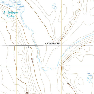 United States Geological Survey Antelope Lake, MT (2020, 24000-Scale) digital map
