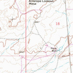 United States Geological Survey Antelope Lookout Mesa, NM (1970, 24000-Scale) digital map