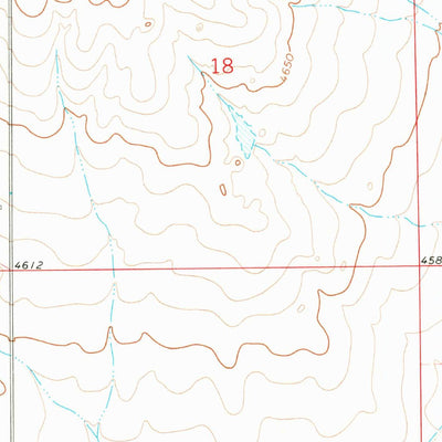 United States Geological Survey Antelope Mesa, CO (1977, 24000-Scale) digital map