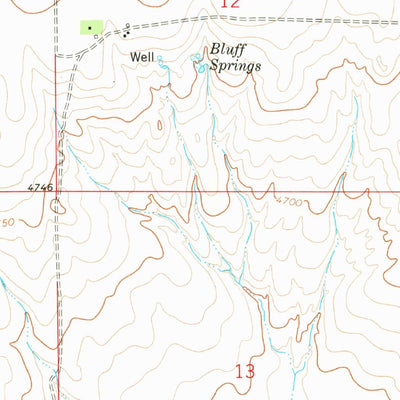 United States Geological Survey Antelope Mesa, CO (1977, 24000-Scale) digital map