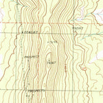 United States Geological Survey Antelope Mountain, NV (1990, 24000-Scale) digital map
