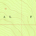 United States Geological Survey Antelope Mountain, OR (1968, 24000-Scale) digital map