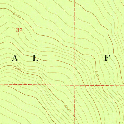 United States Geological Survey Antelope Mountain, OR (1968, 24000-Scale) digital map