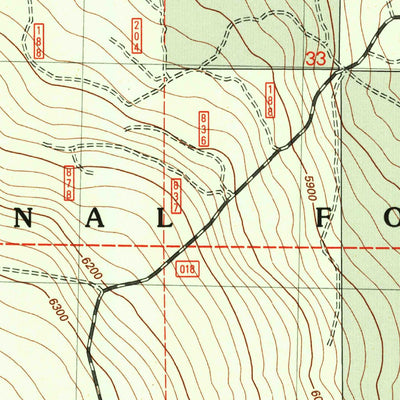 United States Geological Survey Antelope Mountain, OR (2004, 24000-Scale) digital map