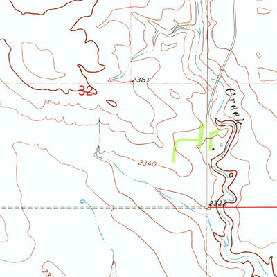 United States Geological Survey Antelope, ND (1973, 24000-Scale) digital map