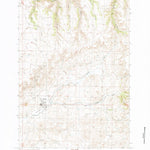 United States Geological Survey Antelope, OR (1987, 24000-Scale) digital map