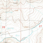 United States Geological Survey Antelope, OR (1987, 24000-Scale) digital map