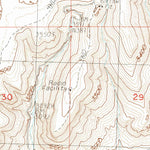 United States Geological Survey Antelope, OR (1987, 24000-Scale) digital map