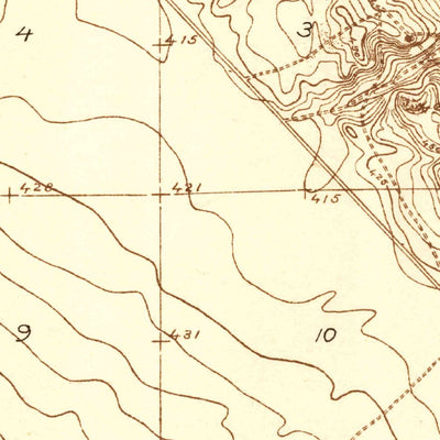 United States Geological Survey Antelope Plain, CA (1932, 31680-Scale) digital map