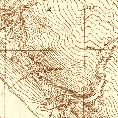 United States Geological Survey Antelope Plain, CA (1932, 31680-Scale) digital map