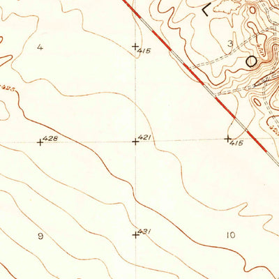 United States Geological Survey Antelope Plain, CA (1936, 31680-Scale) digital map