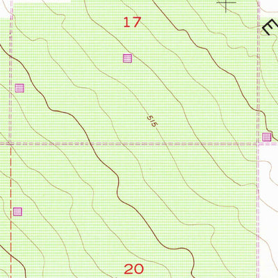 United States Geological Survey Antelope Plain, CA (1954, 24000-Scale) digital map