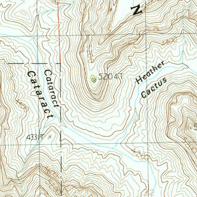 United States Geological Survey Antelope Point, AZ (1988, 24000-Scale) digital map