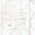 United States Geological Survey Antelope Range, UT (1980, 24000-Scale) digital map