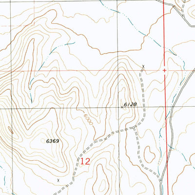 United States Geological Survey Antelope Range, UT (1980, 24000-Scale) digital map