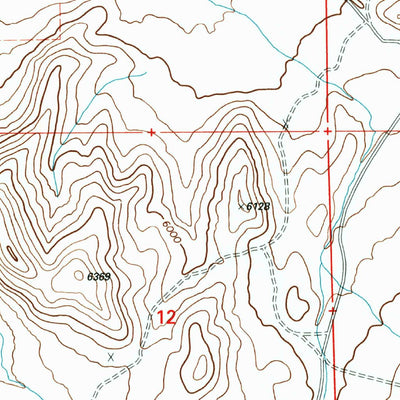 United States Geological Survey Antelope Range, UT (2001, 24000-Scale) digital map