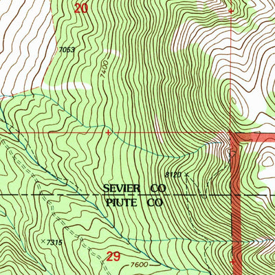 United States Geological Survey Antelope Range, UT (2001, 24000-Scale) digital map