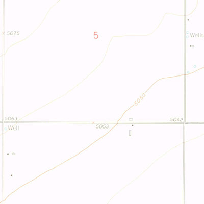 United States Geological Survey Antelope Reservoir, CO (1960, 24000-Scale) digital map
