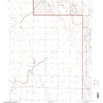 United States Geological Survey Antelope Reservoir, CO (1997, 24000-Scale) digital map