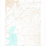 United States Geological Survey Antelope Reservoir, OR (1969, 24000-Scale) digital map