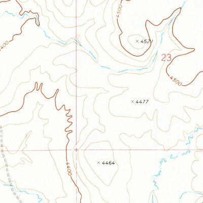 United States Geological Survey Antelope Reservoir, OR (1969, 24000-Scale) digital map