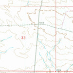United States Geological Survey Antelope Reservoir, WY (1961, 24000-Scale) digital map
