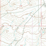 United States Geological Survey Antelope Reservoir, WY (1961, 24000-Scale) digital map