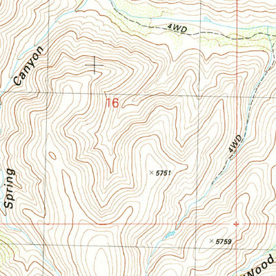 United States Geological Survey Antelope Ridge, NM (1990, 24000-Scale) digital map