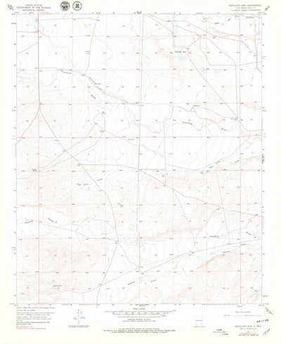 United States Geological Survey Antelope Sink, NM (1956, 24000-Scale) digital map