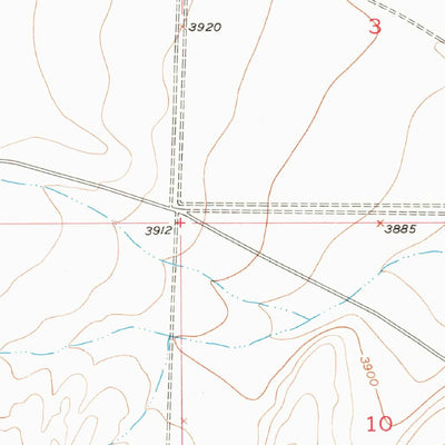 United States Geological Survey Antelope Sink, NM (1956, 24000-Scale) digital map