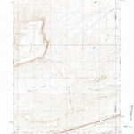 United States Geological Survey Antelope Spring, WY (1966, 24000-Scale) digital map
