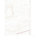United States Geological Survey Antelope Spring, WY (2021, 24000-Scale) digital map