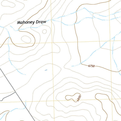 United States Geological Survey Antelope Spring, WY (2021, 24000-Scale) digital map