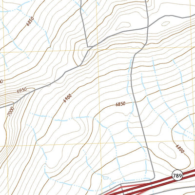 United States Geological Survey Antelope Spring, WY (2021, 24000-Scale) digital map