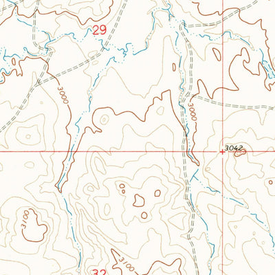 United States Geological Survey Antelope Springs, MT (1965, 24000-Scale) digital map
