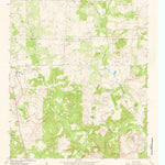 United States Geological Survey Antelope, TX (1964, 24000-Scale) digital map
