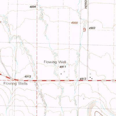 United States Geological Survey Antelope Valley, CA (1981, 24000-Scale) digital map