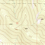 United States Geological Survey Antelope Valley, CA (1981, 24000-Scale) digital map