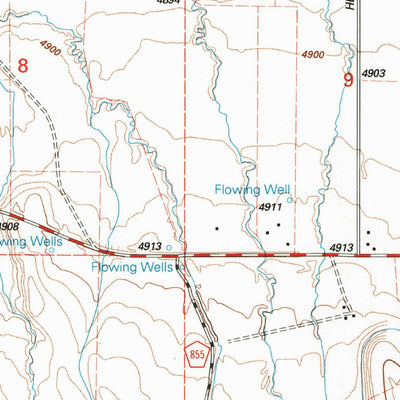 United States Geological Survey Antelope Valley, CA (2000, 24000-Scale) digital map