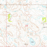 United States Geological Survey Antelope Valley, SD (1973, 24000-Scale) digital map