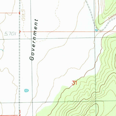 United States Geological Survey Antelope Valley, UT (1986, 24000-Scale) digital map