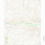 United States Geological Survey Antelope Wash, WY (1964, 24000-Scale) digital map