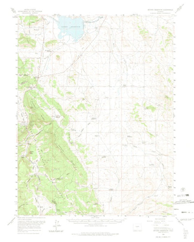 United States Geological Survey Antero Reservoir, CO (1959, 62500-Scale) digital map