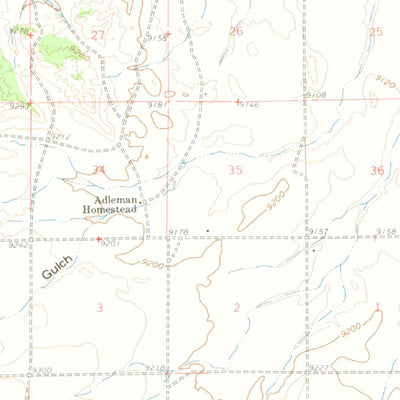 United States Geological Survey Antero Reservoir, CO (1959, 62500-Scale) digital map