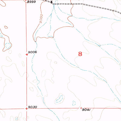 United States Geological Survey Antero Reservoir NE, CO (1956, 24000-Scale) digital map